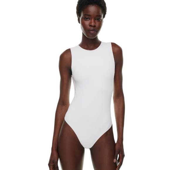 Babaton Tops - BABATON ARITZIA Contour Crew Bodysuit, NWT, Size Medium